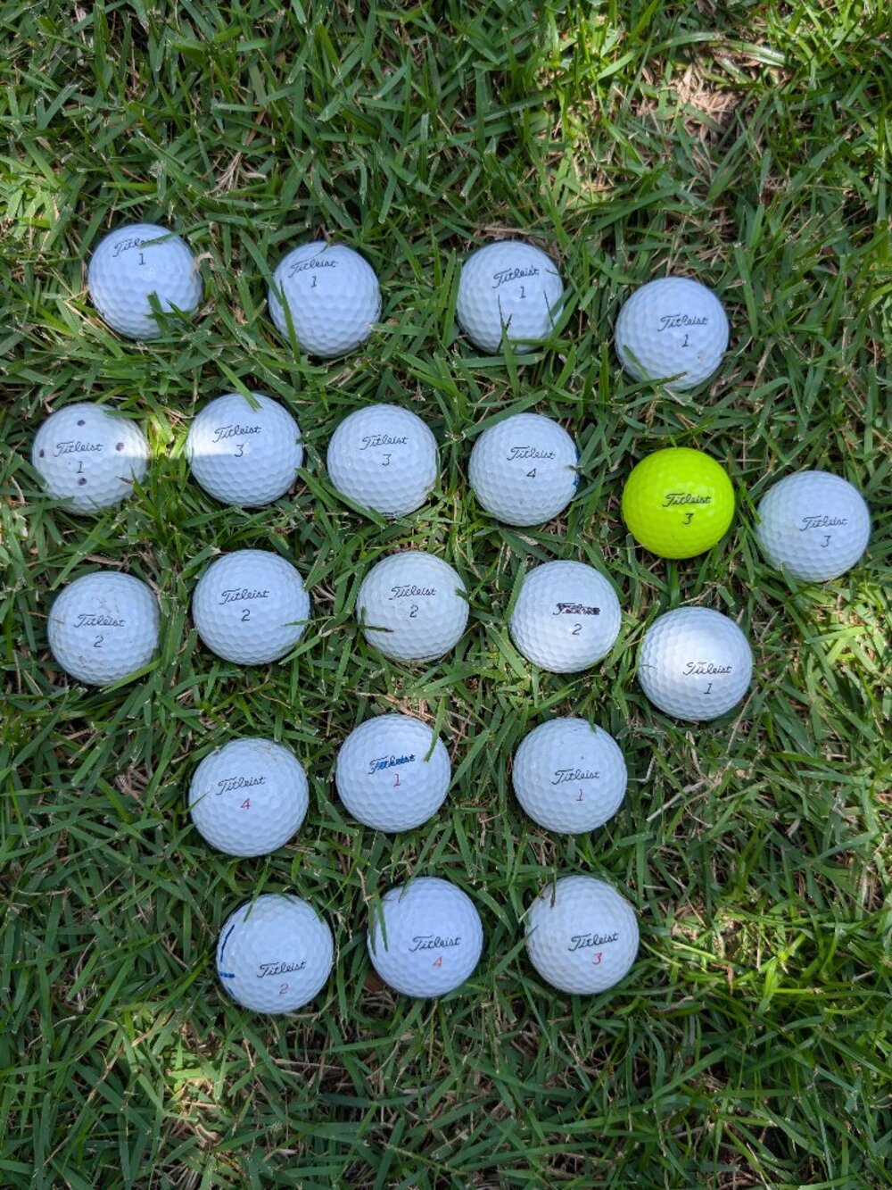 21 Titleist Golf Balls
